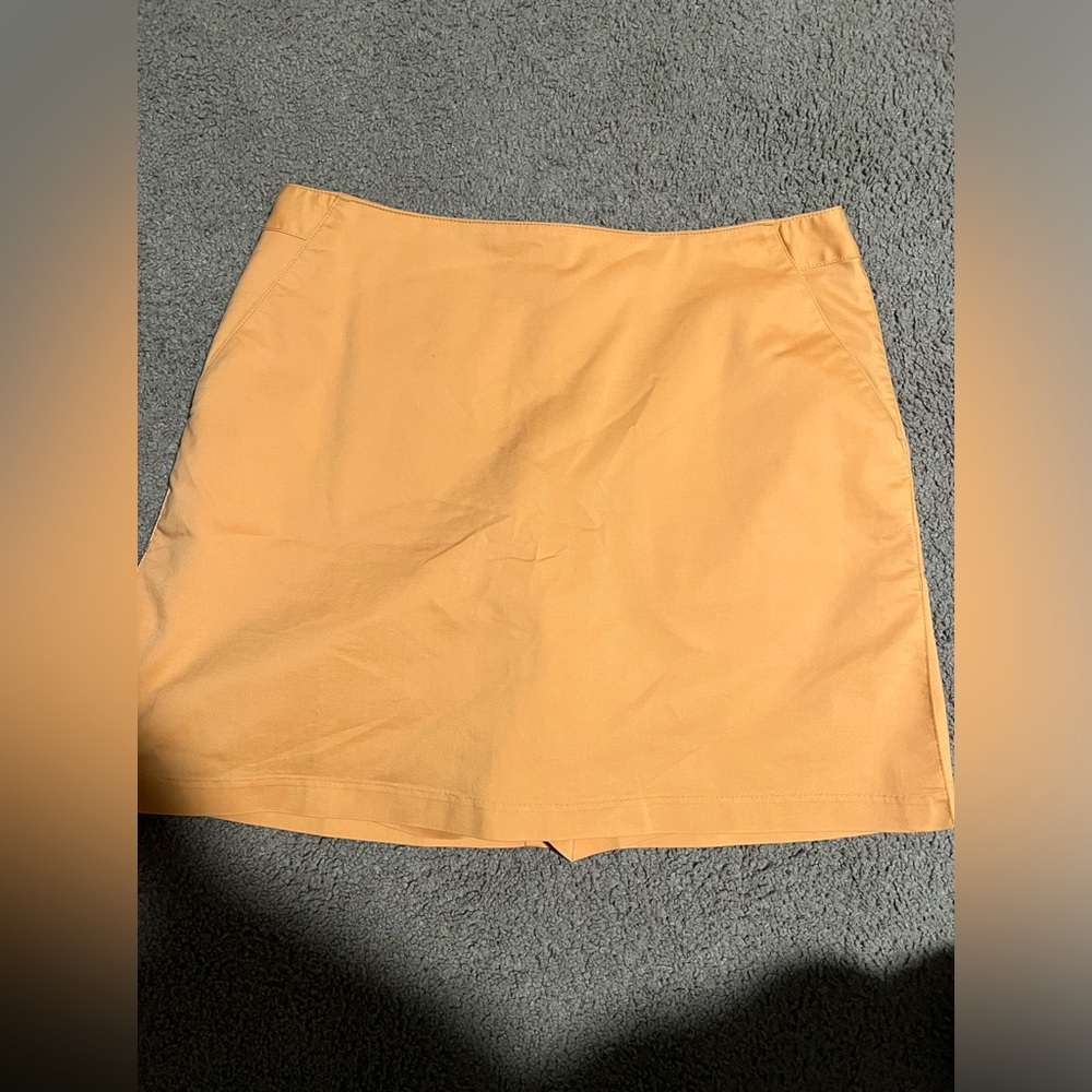 Adidas Orange Skort.